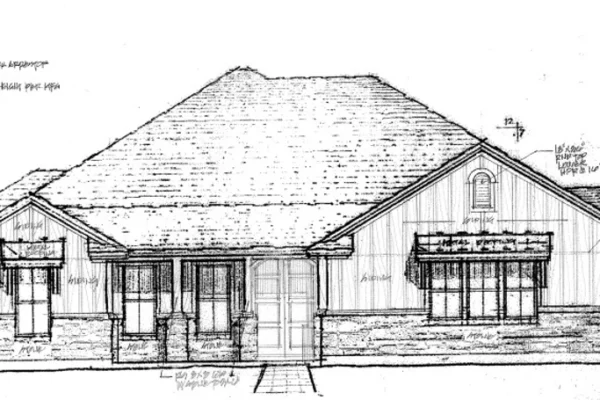 Tract 22 - Burnet Oaks Estates -Front Elevation