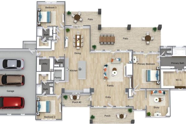 tract 23 burnet oaks floorplan